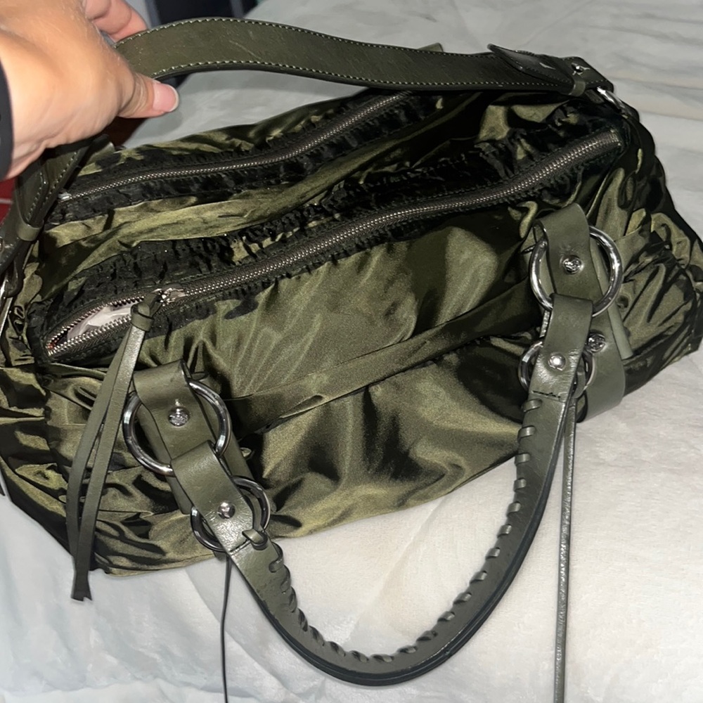 NEW FRANCESCO BIASIA BAG - ARMY GREEN